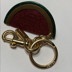 Price Drop ❗️NWOT Coach Watermelon Bag  Keychain